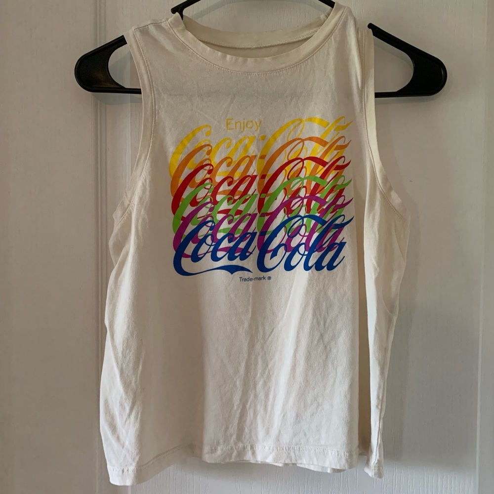 Coca-Cola rainbow tank